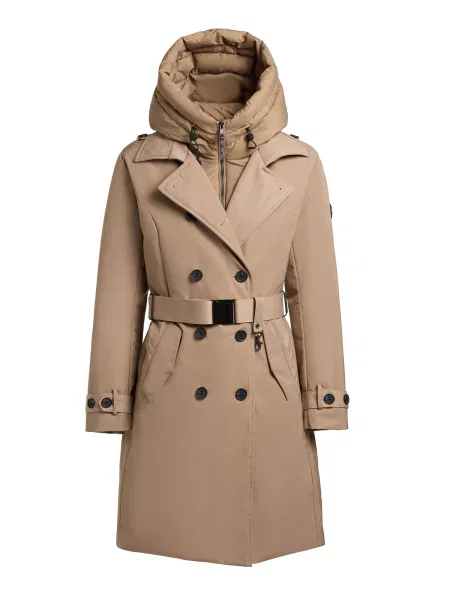 Khujo Prehoden plašč Gora temno / svetlo rjava bež