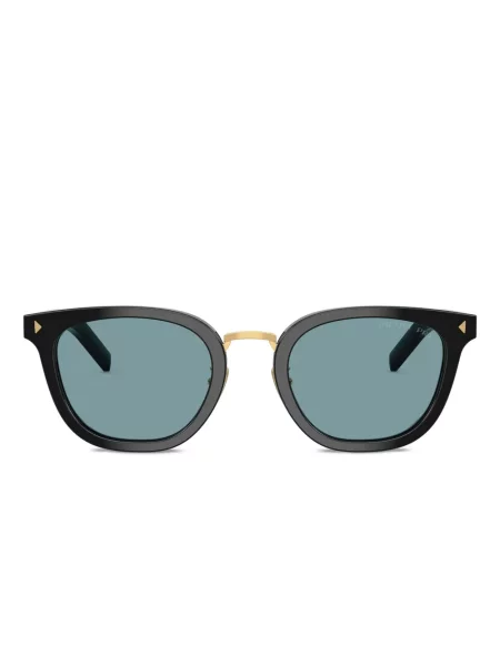 Ochelari de soare rotunzi Prada Eyewear negru