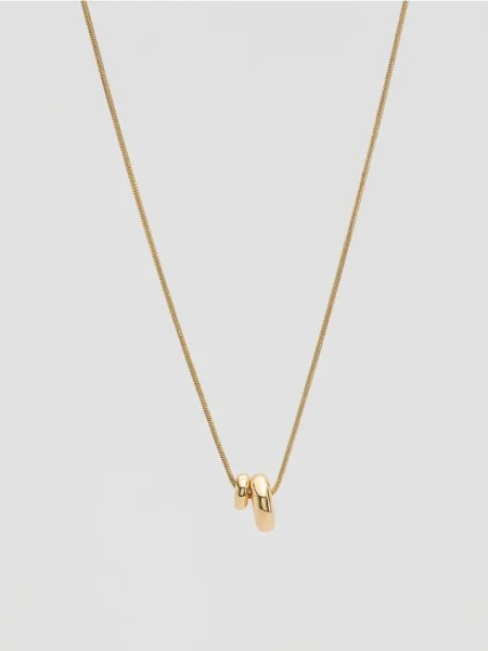 Reserved Colier cu pandantiv auriu