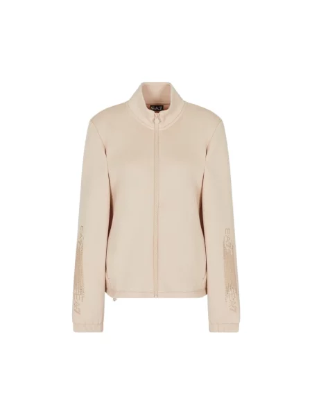 Sweter Emporio Armani Ea7 beżowy