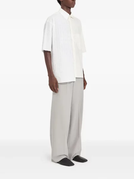 Cămașă Mm6 Maison Margiela scurtă alb