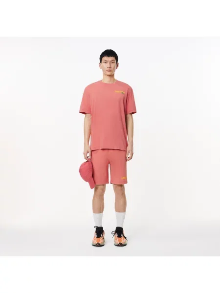 Lacoste Koszulka Lacoste różowa