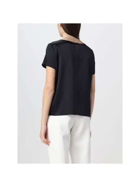 Blúzka Emporio Armani čierna