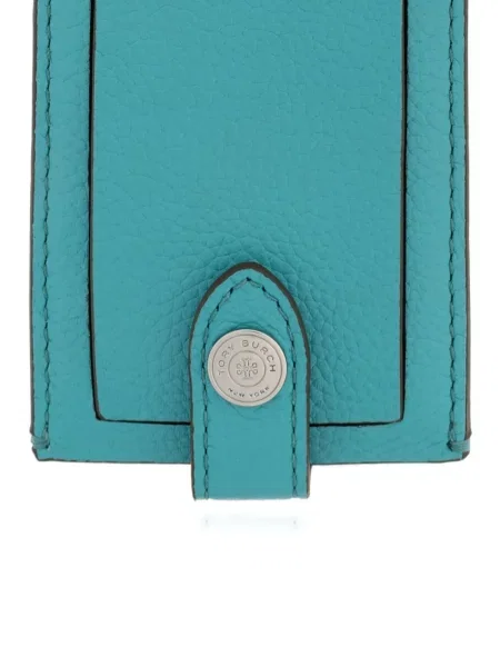 Bőr bőrönd Tory Burch kék