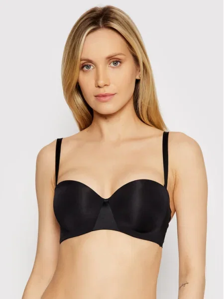 Chantelle Sutien Bardot Essential negru