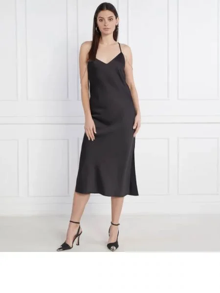 BOSS BLACK Rochie Dechana negru