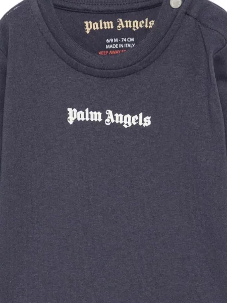 Dětské tričko Palm Angels šedé