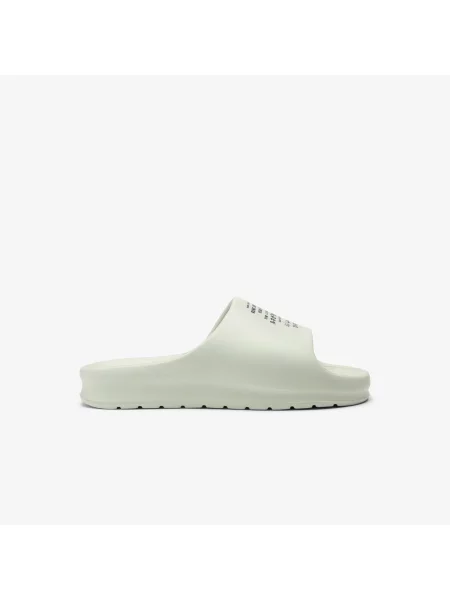 Шлепанцы Lacoste бежевые