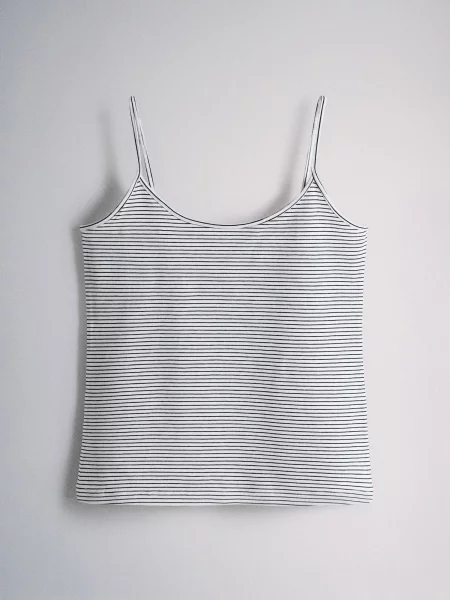 The Set Top gri amestecat / negru alb