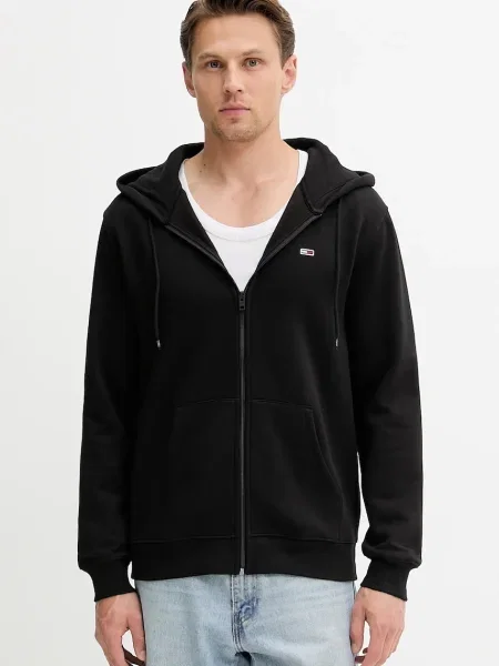 Geacă de blugi Tommy Jeans negru