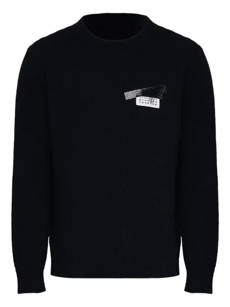 Pulover Mm6 Maison Margiela de lână negru