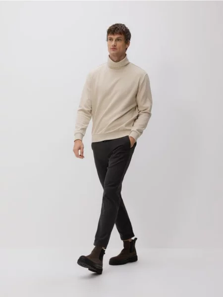 Ошейниковый водолазка Reserved бежевая