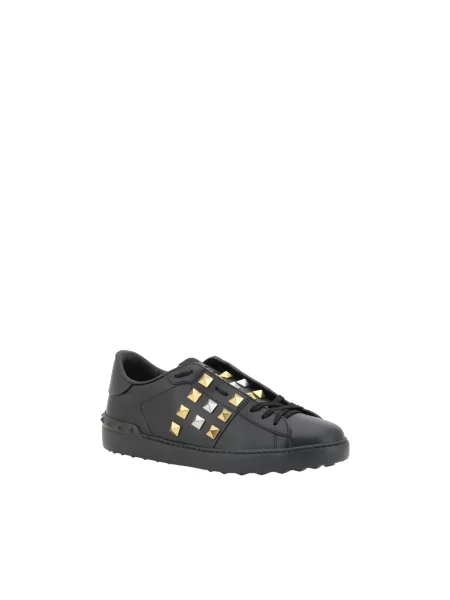 Sneakersy Valentino Garavani skórzane czarne