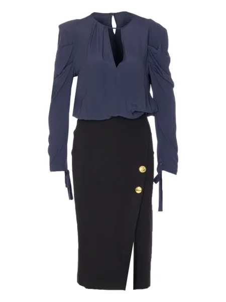 Rochie midi Pinko până la genunchi de costum albastru