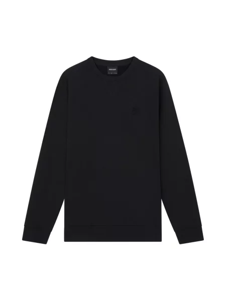 Bluza nierozpinana Lyle & Scott z okrągłym dekoltem czarna