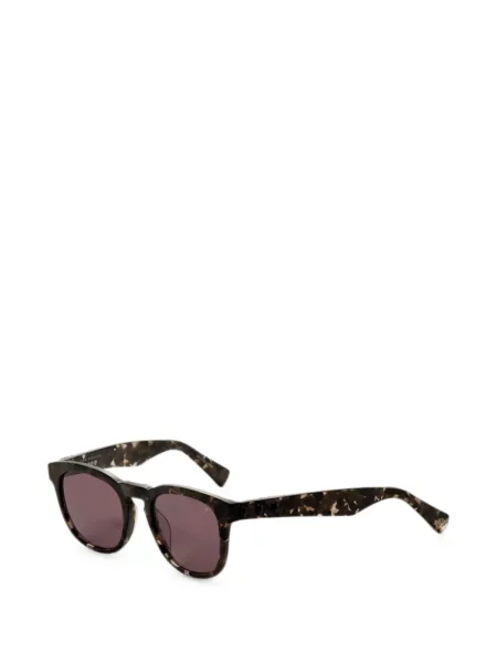Ochelari de soare John Varvatos cu model camuflaj maro