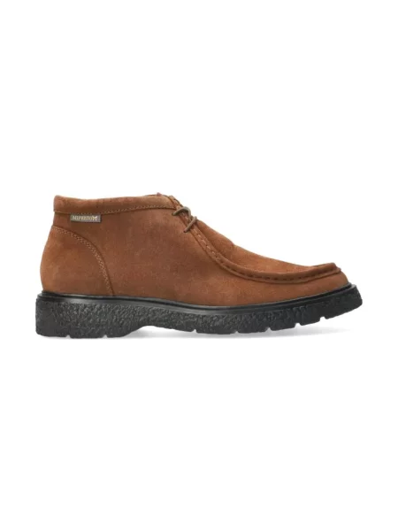 Buty do kostki Mephisto zamszowe klasyczne brązowe