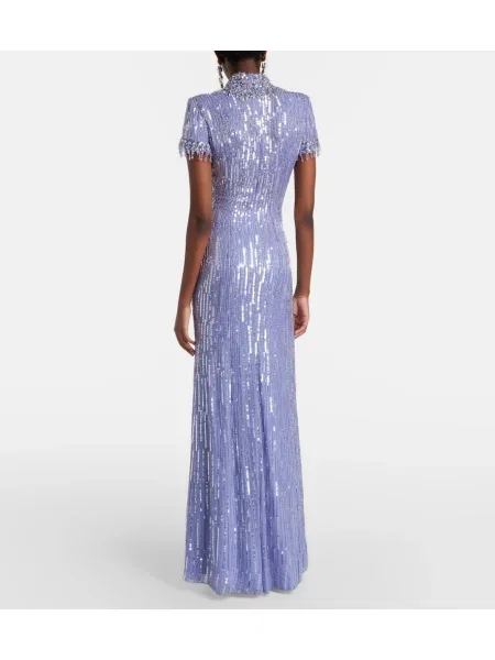 Rochie Jenny Packham violet