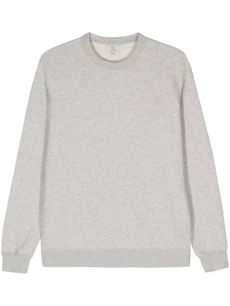 Hanorac Woolrich cu broderie gri