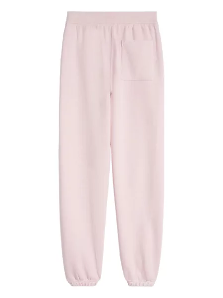 Pantaloni Jil Sander din material terry roz