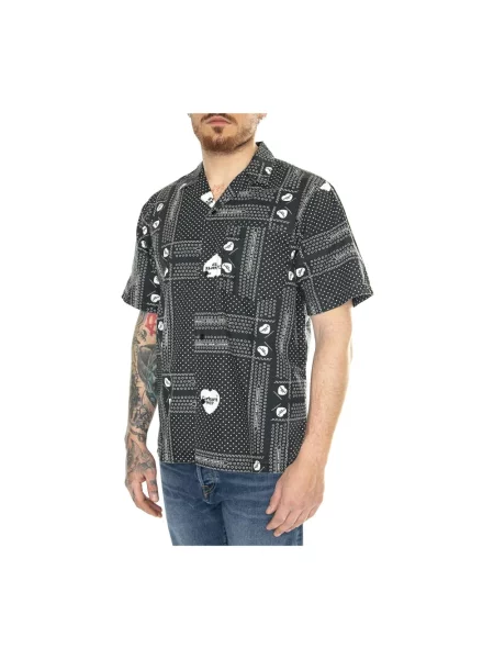 Krótka koszula z krótkim rękawem Carhartt Wip z krótkim rękawem czarna