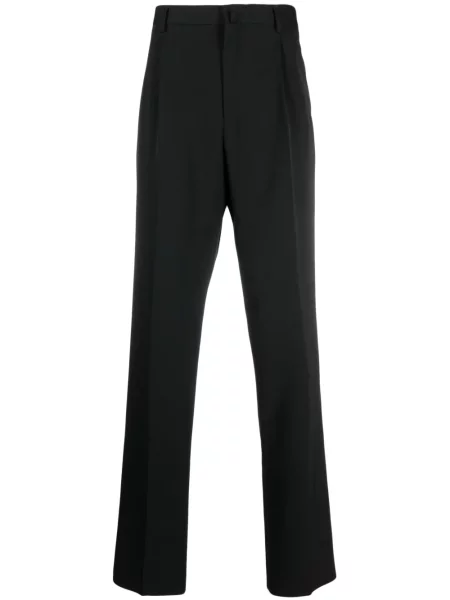 Pantaloni Lanvin de lână plisate negru