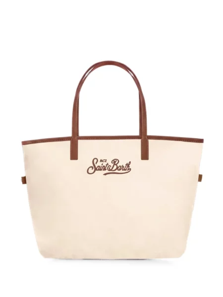 Geantă shopper Mc2 Saint Barth cu autograf