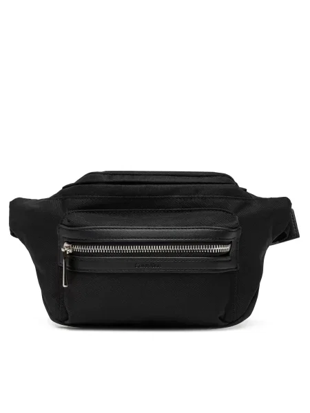 Ζωσμένος ζώνη Calvin Klein μαύρο