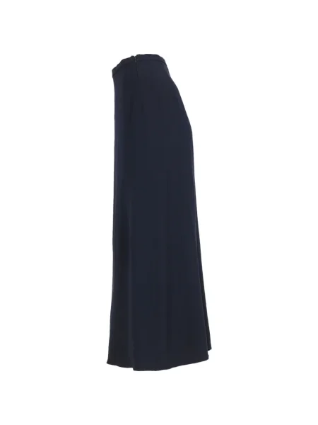 Maxi fusta maxi Max Mara cu volane albastru