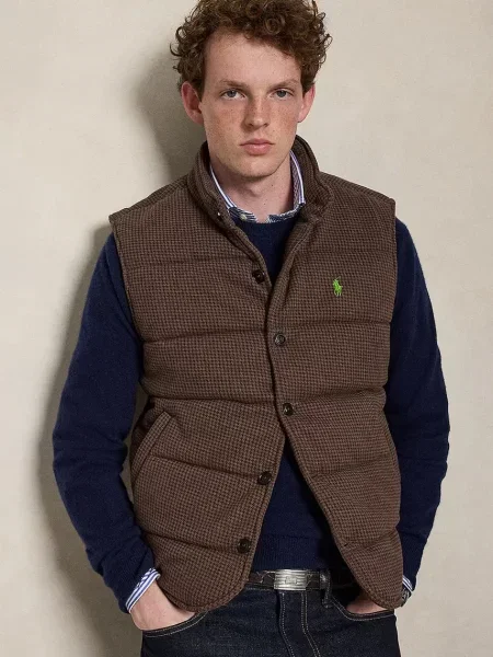 Polo Ralph Lauren vesta hnědá