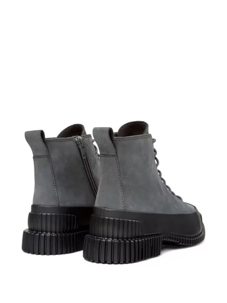 Botine Camper cu șireturi din dantelă gri