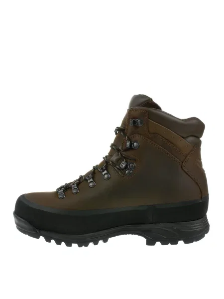 Buty trekkingowe LOMER Pelmo Stx Wysokie Skóra Premium nubukowa brązowe