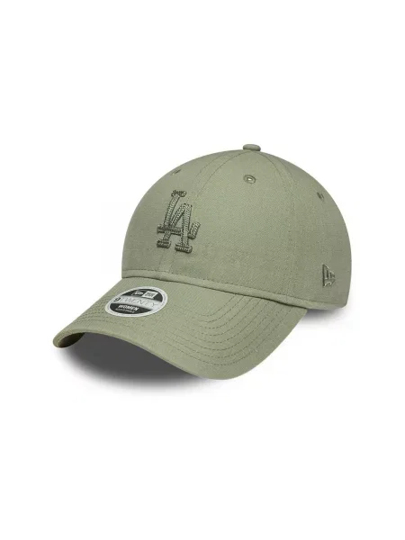 Kšiltovka New Era MLB Midi Linen Los Angeles Dodgers EVG/ EVG Universal zelená