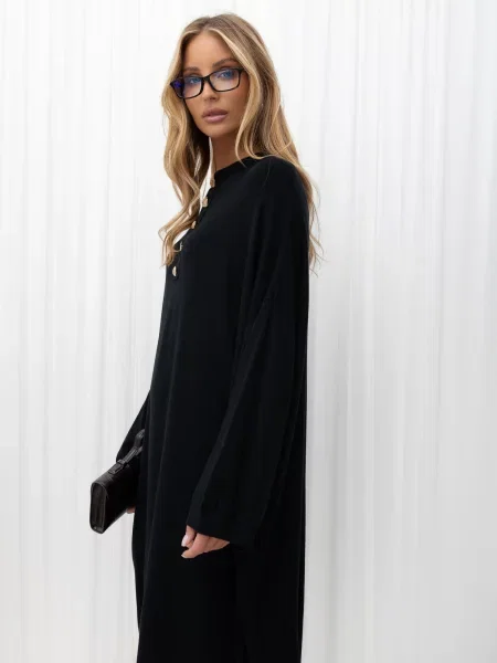 Haljina Italy Moda crna
