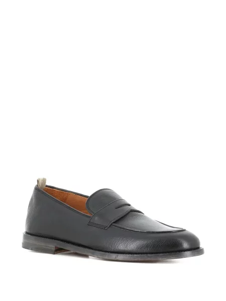 Pantofi loafer Officine Creative din piele negru