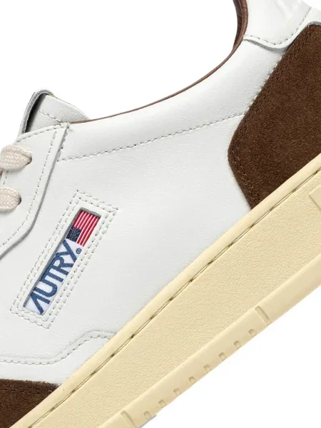 Sneakerși Autry din piele alb