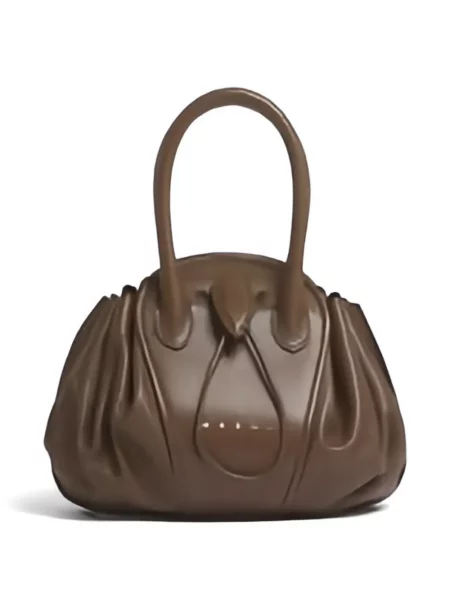 Geantă shopper Marni maro
