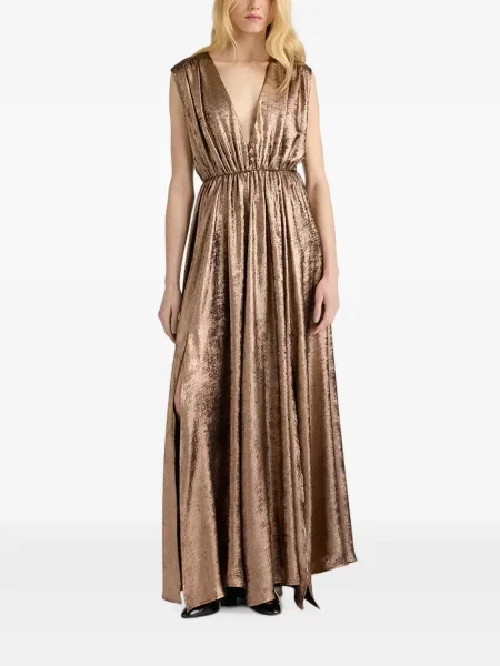 Rochie maxi Momoni fără mâneci
