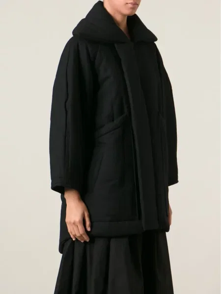 Geacă cu puf Yohji Yamamoto negru
