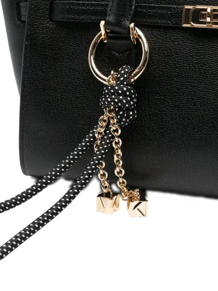 Geanta de piele Michael Kors din piele negru