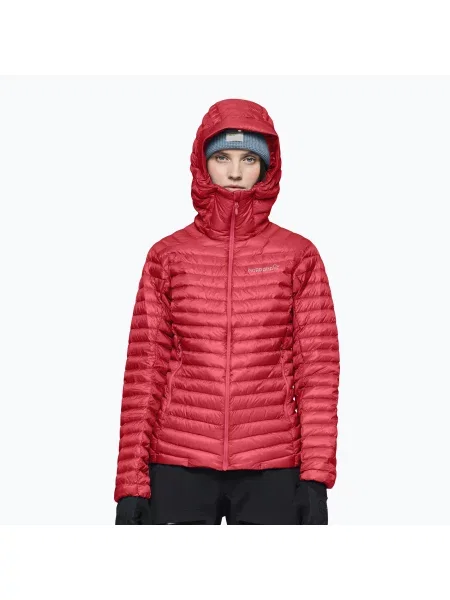 Geacă cu puf pentru femei Norrona Trollveggen Super Light Hood Baked Apple