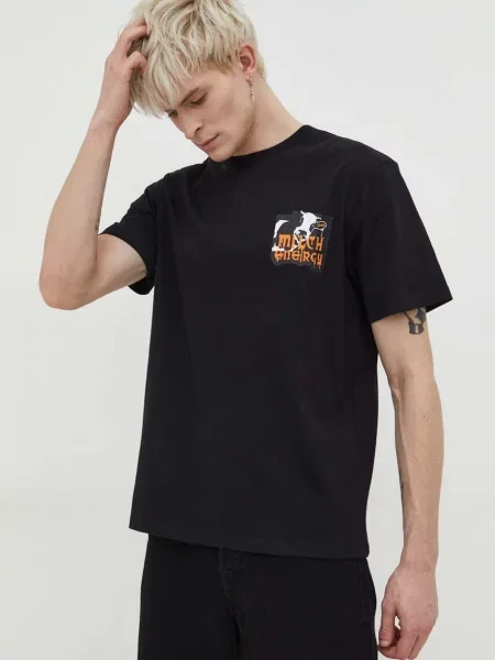 HUGO Tricou Doevaco negru