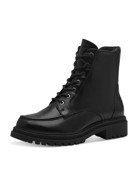 Pantofi Tamaris cu șireturi negru