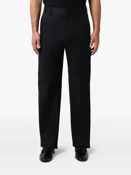 Pantaloni Philipp Plein cu autograf negru