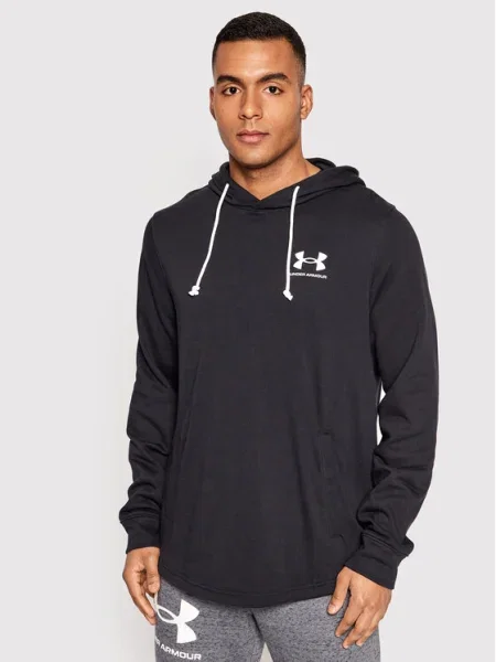 Froté mikina s kapucňou Under Armour biela
