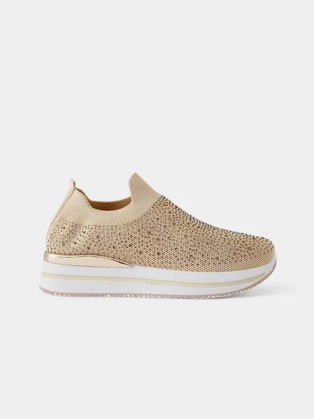 Teniși Resti slip-on alb