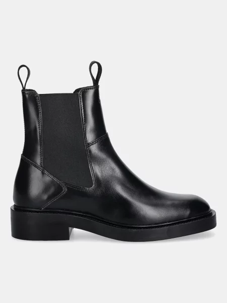 Кожаные ботинки Gant черные