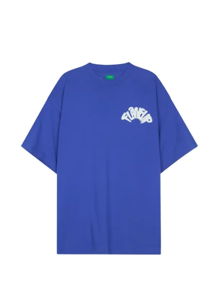 Tricou Flâneur cu imagine albastru