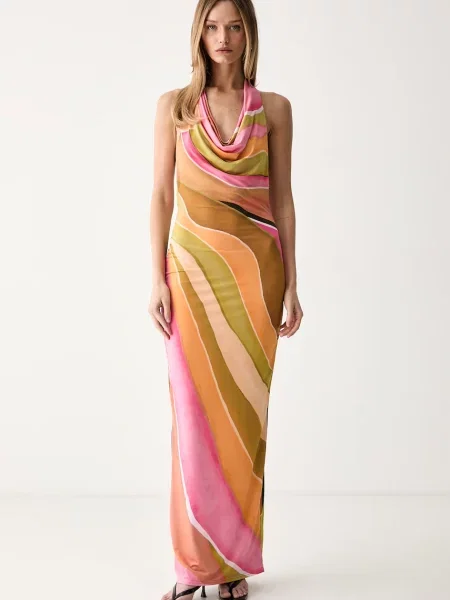Never Fully Dressed rochie verde