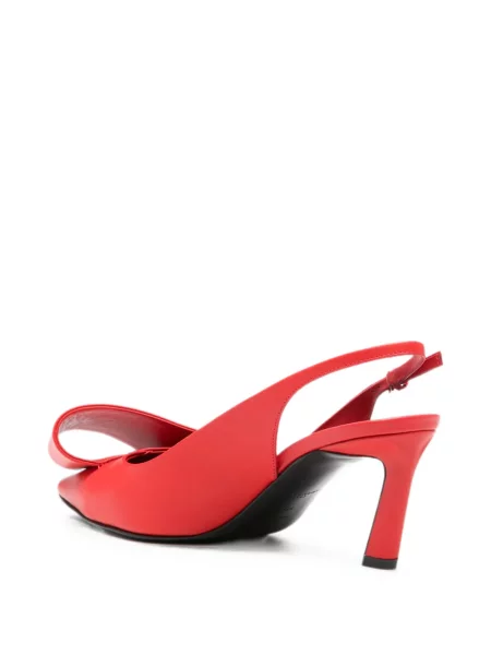Pantofi cu toc Givenchy slingback roșu